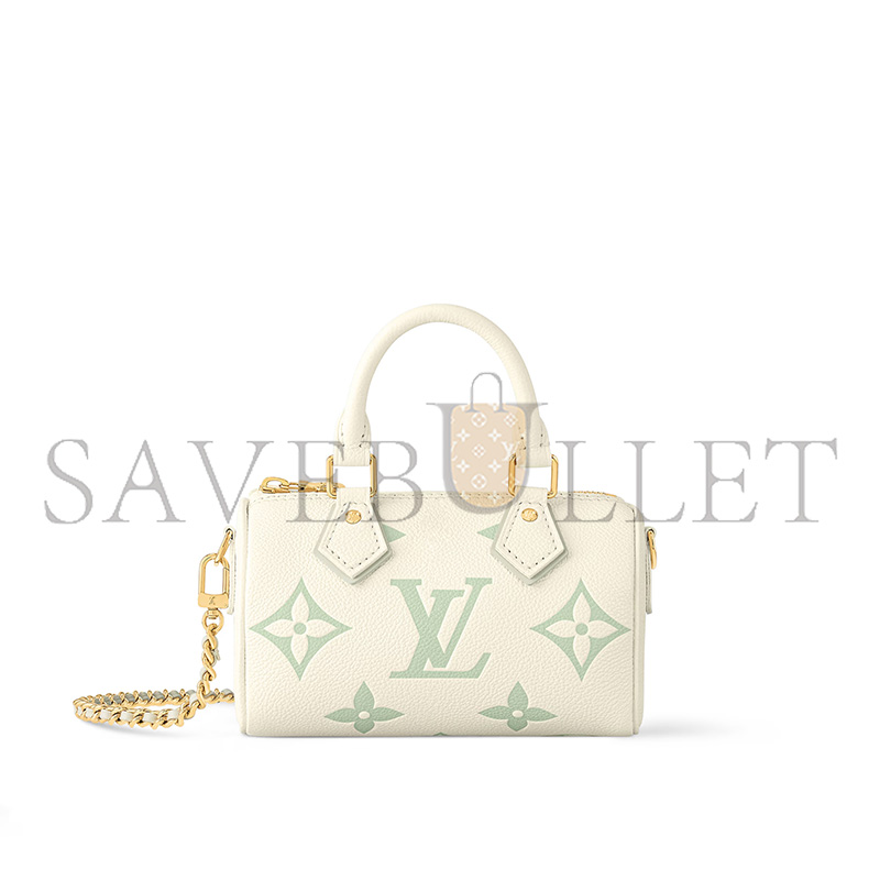 LOUIS VUITTON NANO SPEEDY TOTE BAG M24169 (16*10*7.5cm)